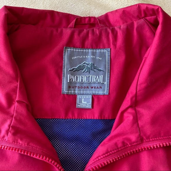Pacific trail rain wind coat women’s large - Picture 2 of 6